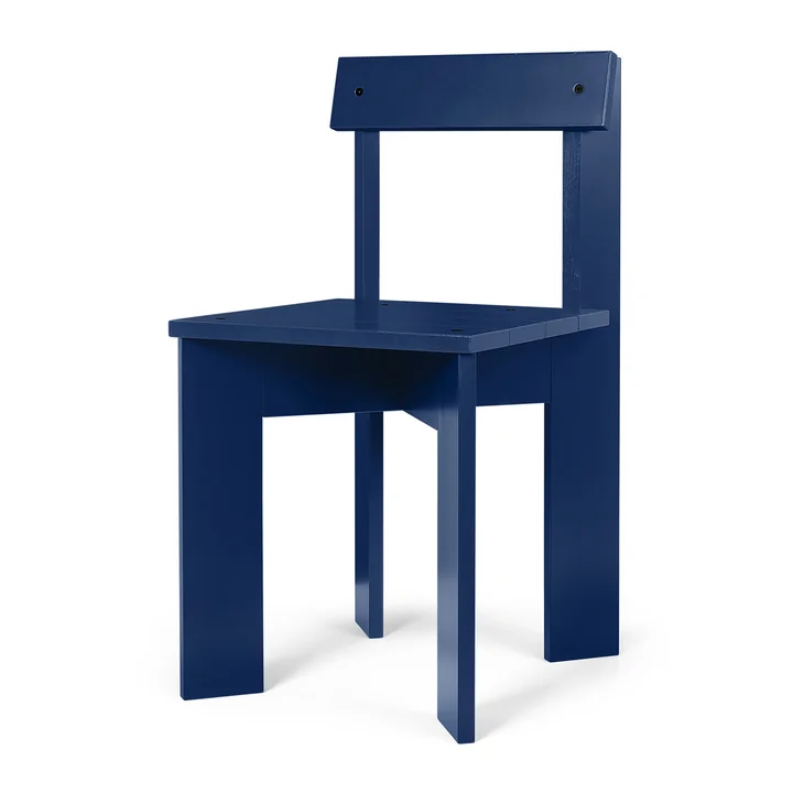 Ark Stoel, blauw by Ferm Living
