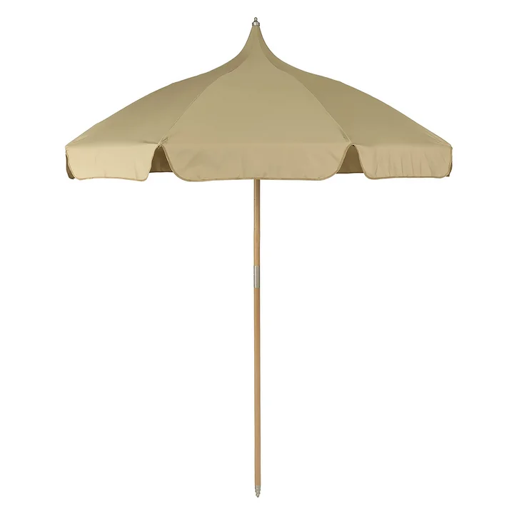 Lull Parasol van Ferm Living in het ontwerp cashmere