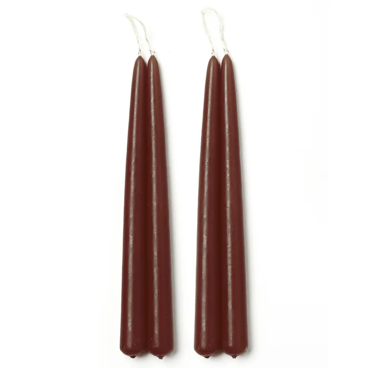 Blossom Kaarsen, gerookt eiken (set van 4) van applicata