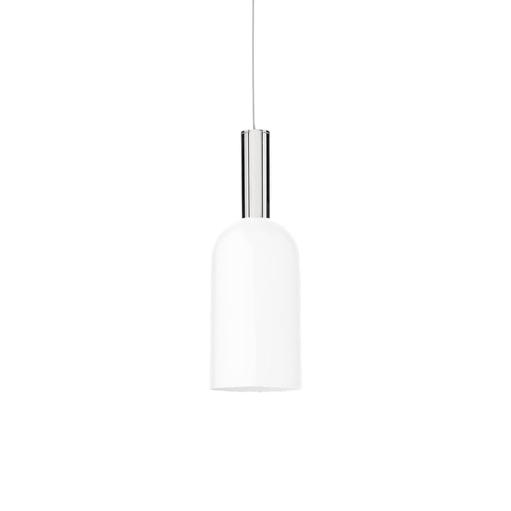 Luceo hanglamp Ø 12 x H 35 cm van de AYTM in wit/helder wit/helder