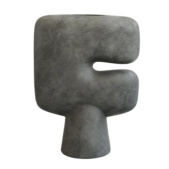 Tribal Vaas Big, donkergrijs van 101 Copenhagen