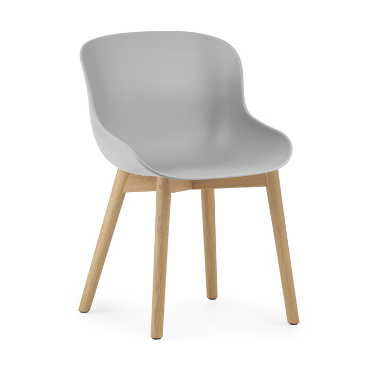 Hyg stoel van Normann Copenhagen in de uitvoering eiken natuur/grijs