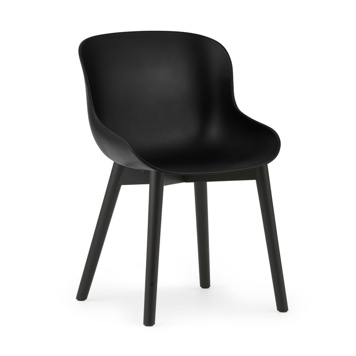 Hygiëne stoel van Normann Copenhagen in de uitvoering eiken zwart / zwart