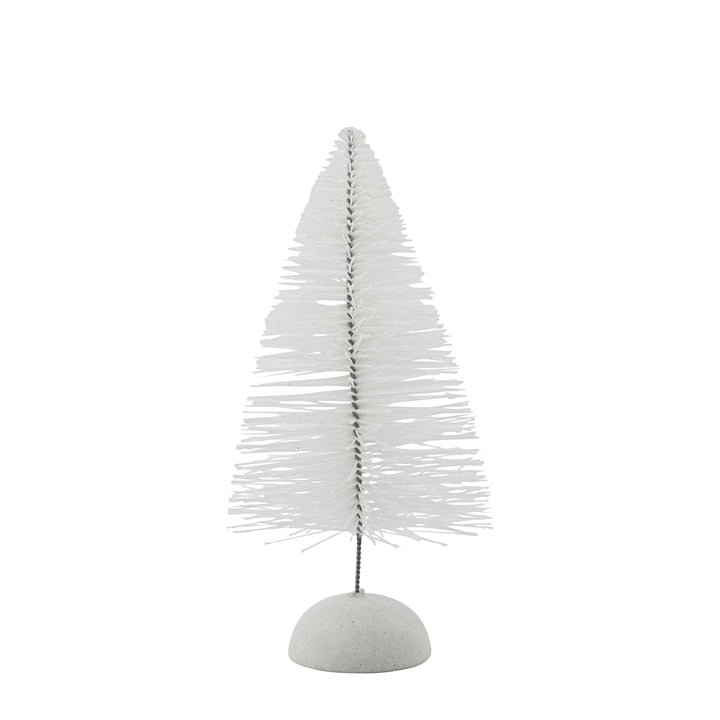 House Doctor - Frost kerstboom, 22 cm, wit