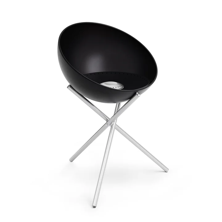 Bowl 57 Vuurschaal, met driepoot van höfats