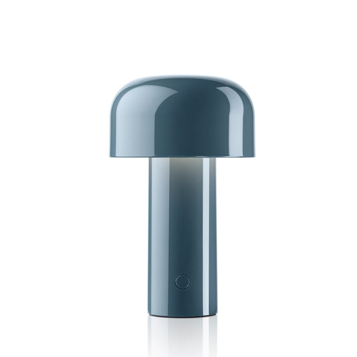 De Bellhop oplaadbare tafellamp (LED), grijsblauw van Flos