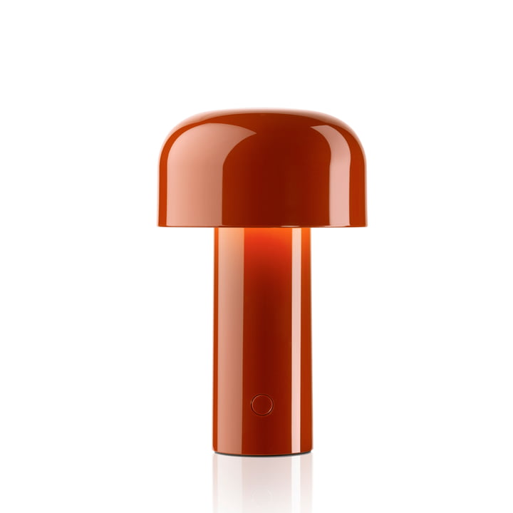 Bellhop Batterij tafellamp (LED), baksteenrood by Flos