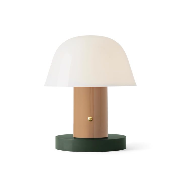 Setago JH27 Batterij tafellamp (LED) in nude / forest by & Tradition