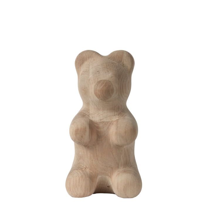 Gummy Bear Houten figuur, klein, natuurlijk eiken boyhood