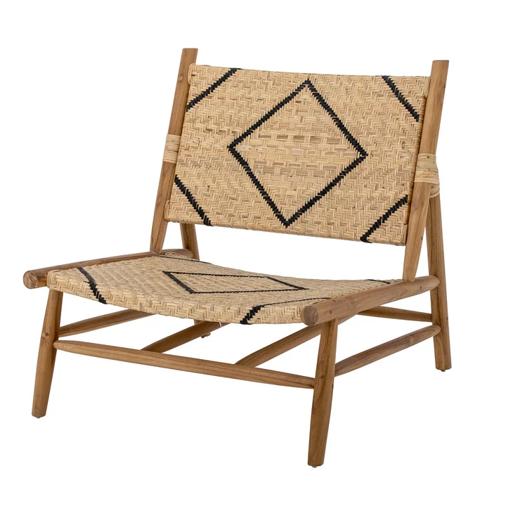 Lennox Loungestoel, rotan naturel Bloomingville