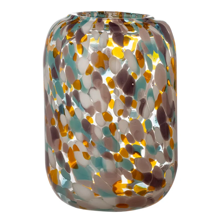 Vidia Vaas H 18 cm van Bloomingville in oranje