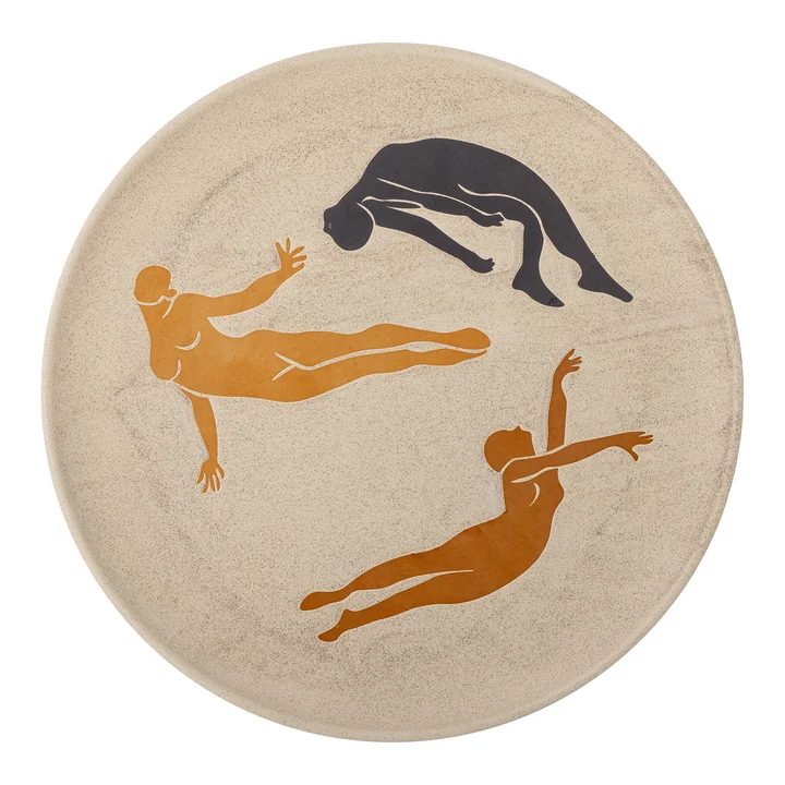 Harlow Wanddecoratie Ø 40 cm van Bloomingville in bruin