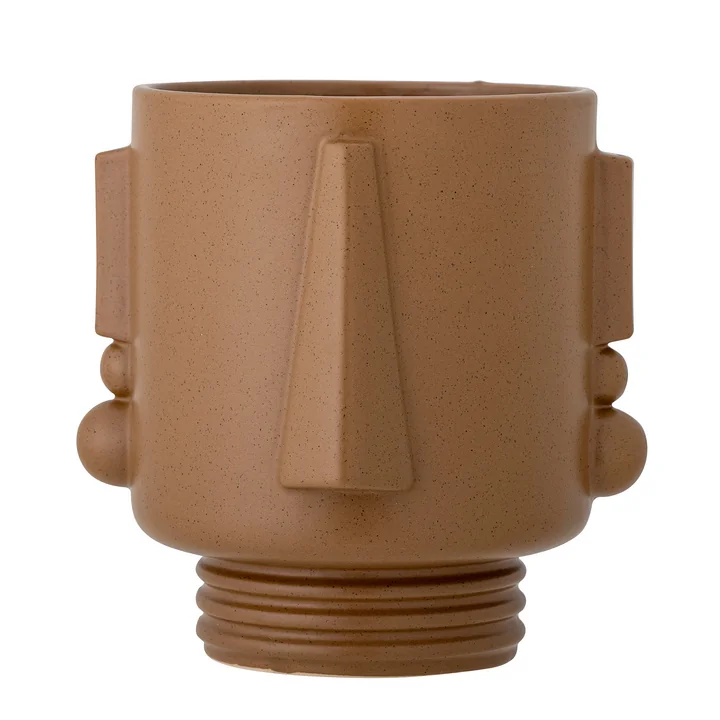 Guxim Bloempot H 22,5 cm van Bloomingville in bruin