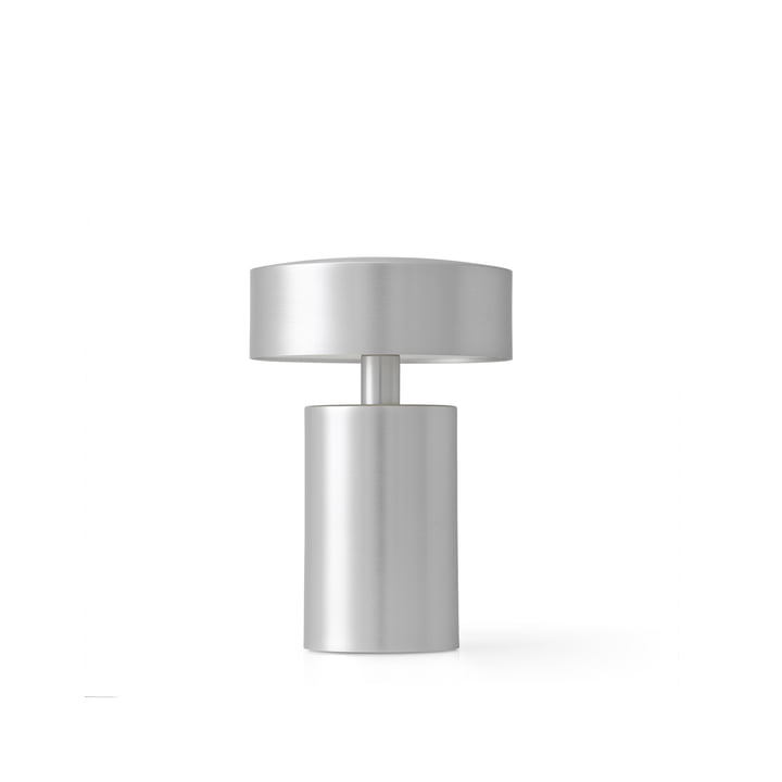 Column Batterijlamp, Ø 10 cm, aluminium van Audo