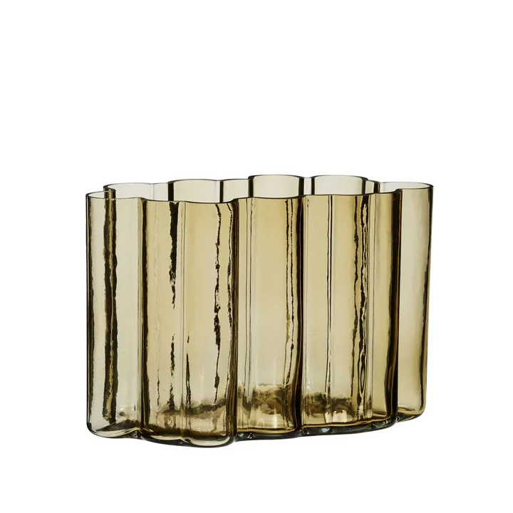 Umber Vaas, barnsteen van Hübsch Interior