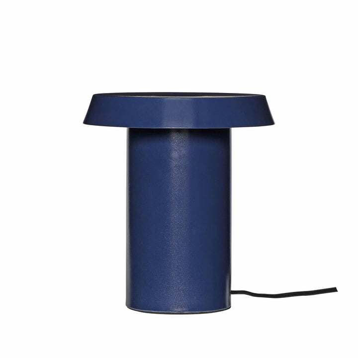 Keen Tafellamp, Ø 20 cm, donkerblauw van Hübsch Interior