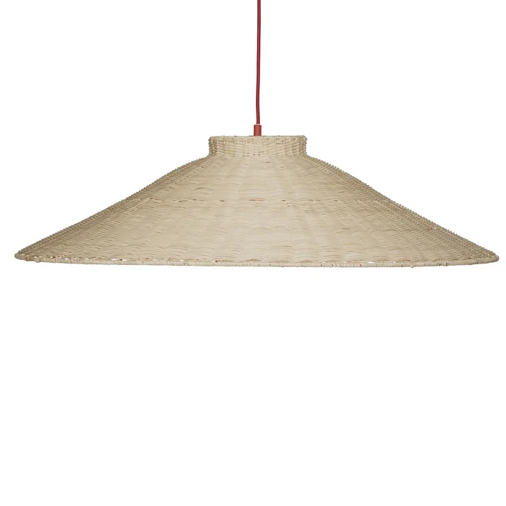 Chand Hanglamp, h 21 x Ø 80 cm, rotan by Hübsch Interior