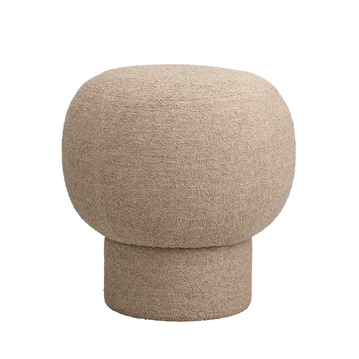 Liége Poef, h 45,5 cm, beige (Barnum Col 4) van NORR11