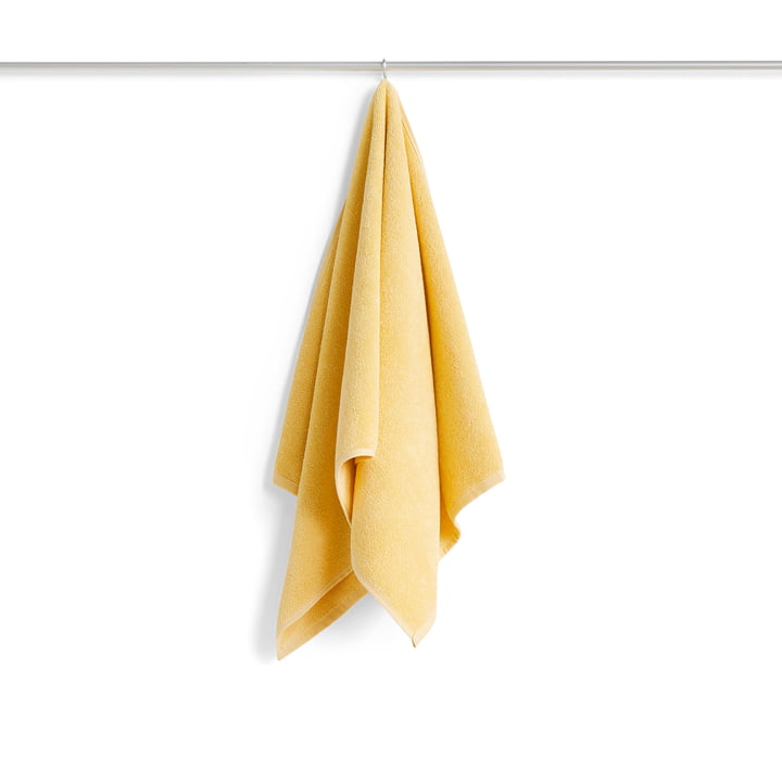 Mono Handdoek, 50 x 100 cm, geel van Hay
