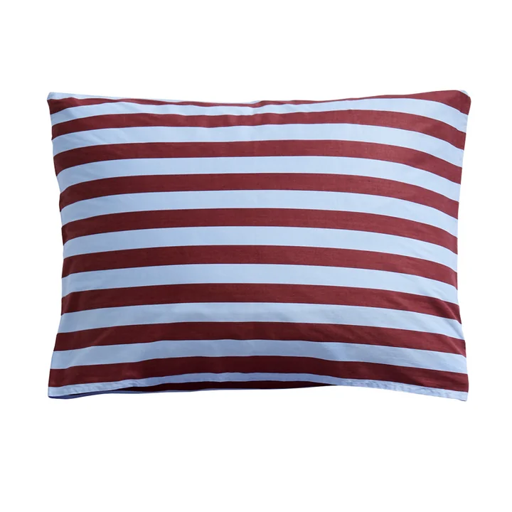 Été Kussensloop, 50 x 70 cm, bordeaux / hemelsblauw by HAY