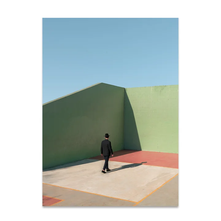 Simplicity of the Moment Poster, 50 x 70 cm van Paper Collective