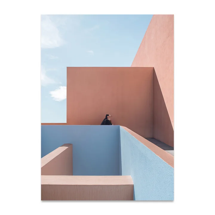 Shadowbox Poster, 50 x 70 cm van Paper Collective