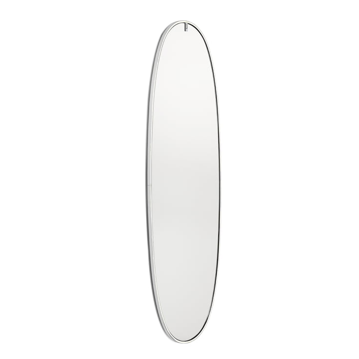 La Plus Belle verlichte spiegel van Flos in gepolijst aluminium