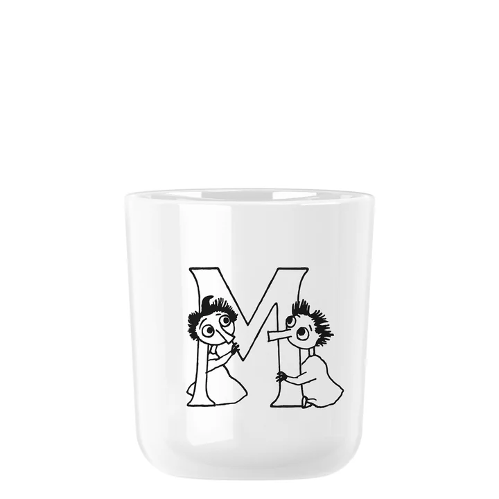 Moomin ABC Mok Ø 7,4 cm, M van Rig-Tig by Stelton