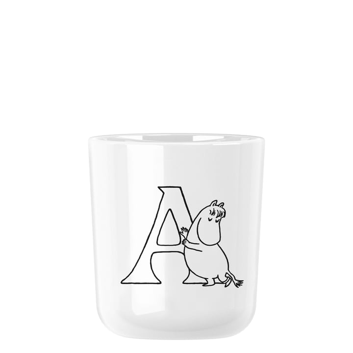 Moomin ABC Beker Ø 7,4 cm, A van Rig-Tig by Stelton