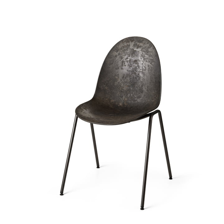 Eternity Chair, black (coffee waste edition) by Mater