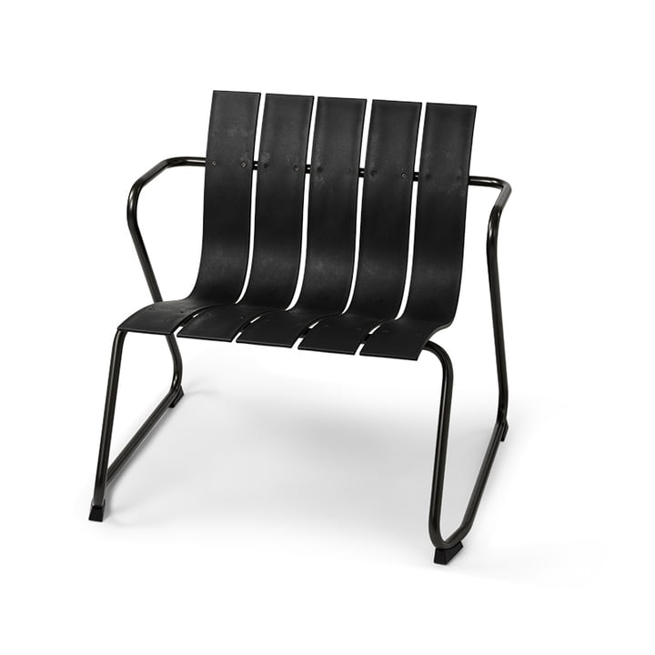 Ocean Lounge Chair, 72 x 63 cm, zwart van Mater