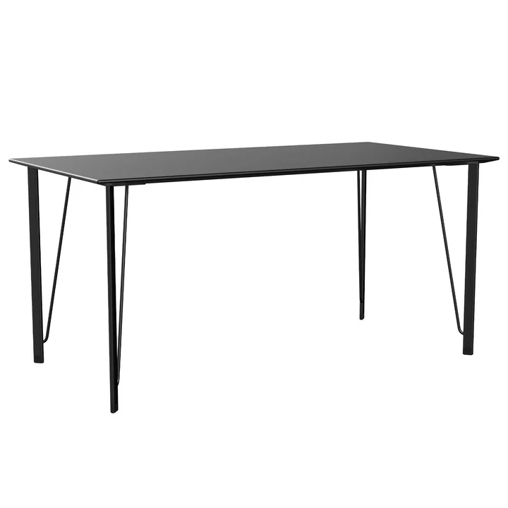 FH3605 ™ Bureau, zwart / zwart gelakt essenhout van Fritz Hansen
