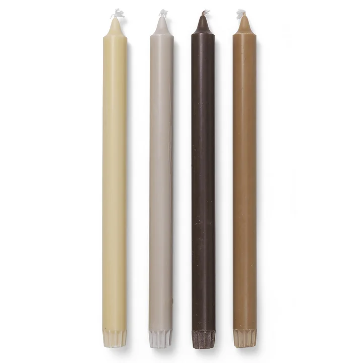Pure Steunkaarsen, Calm Blend (set van 4) van Ferm Living