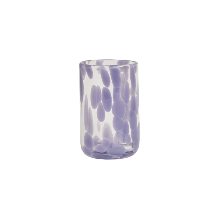 Jali Drinkglas van OYOY in de kleur lavendel