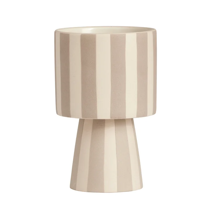 Toppu plantenbak van OYOY in de kleur clay