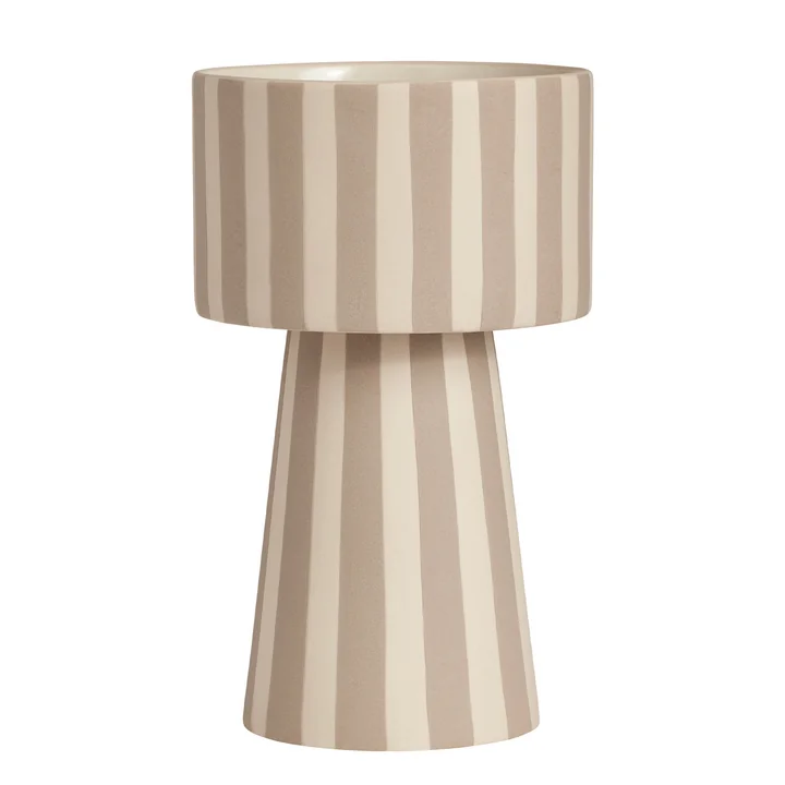 Toppu plantenbak van OYOY in de kleur clay