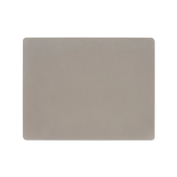 Placemat Square L van Lind DNA in de versie Serene as-grijs