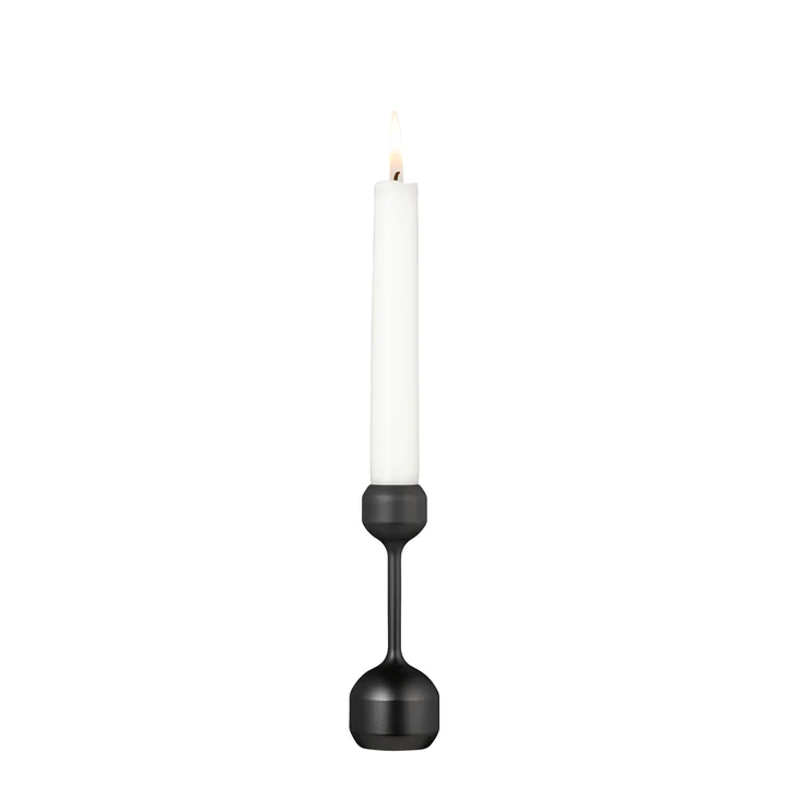 Silhouette Kandelaar van Lind DNA in de kleur zwart