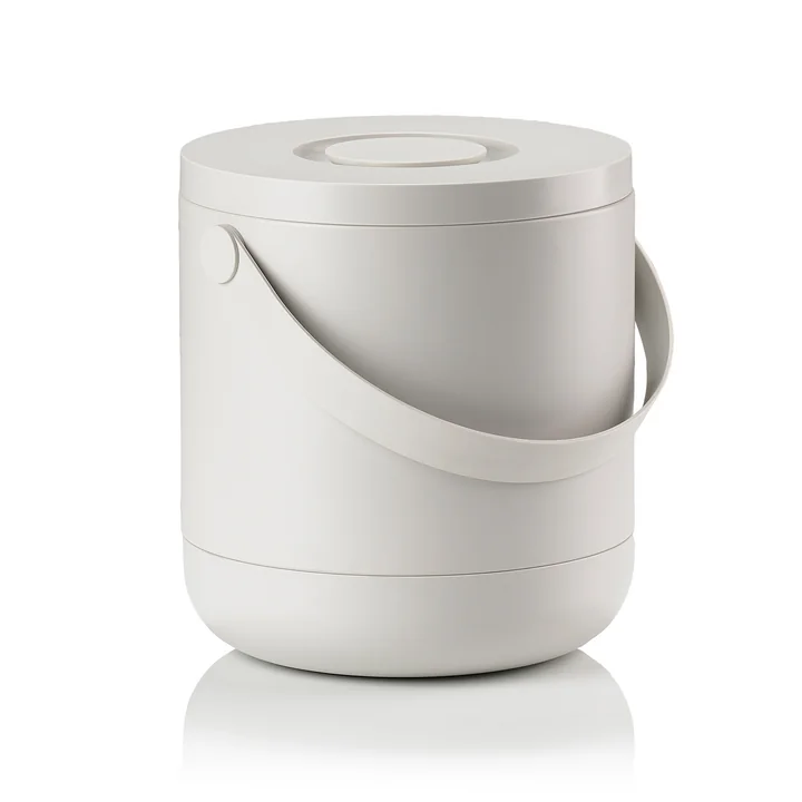 Circular Afvalbak, 15 l., warm grey van Zone Denmark