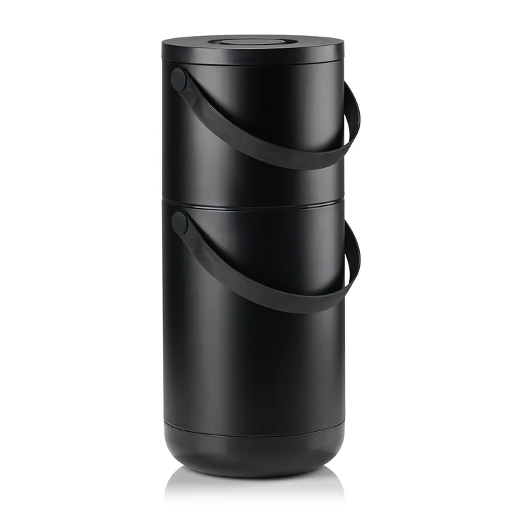 Circular Afvalbak, 22 + 12 l., zwart vanaf Zone Denmark