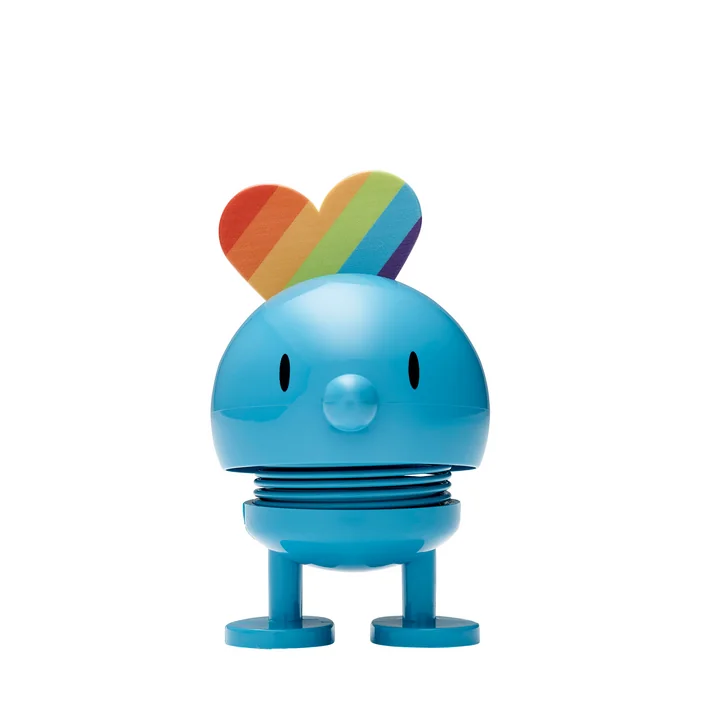 Small Rainbow Decoratiefiguur van Hoptimist in de kleur turquoise