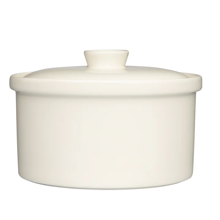 Teema pot met deksel 2,3 liter, wit van Iittala