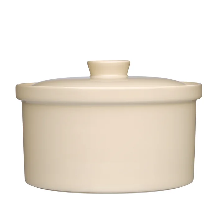 Teema pot met deksel 2,3 liter, linnen by Iittala