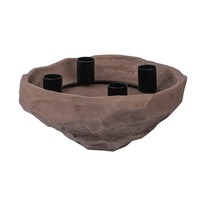 Art Piece Nuki Kandelaar van Mette Ditmer in de kleur clay