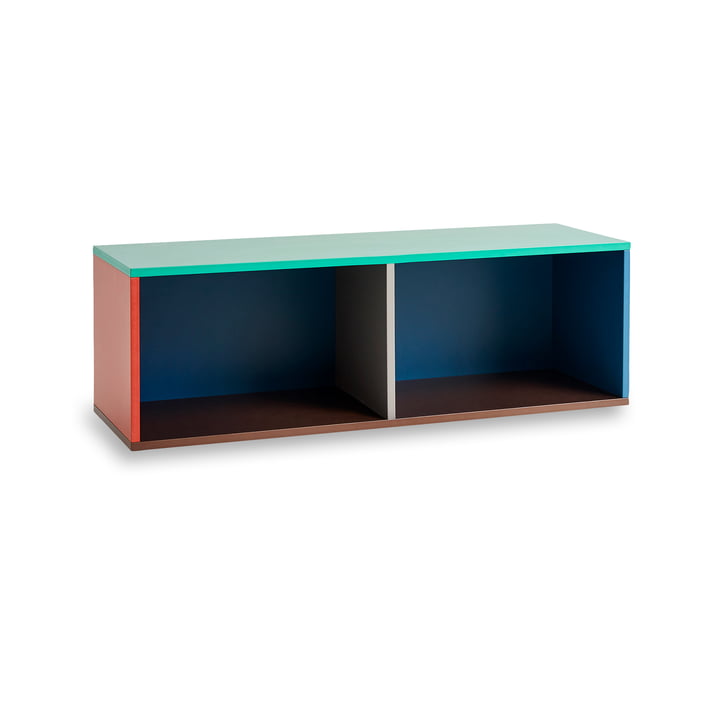 Colour Cabinet M, 120 x 39 cm, meerkleurig van Hay