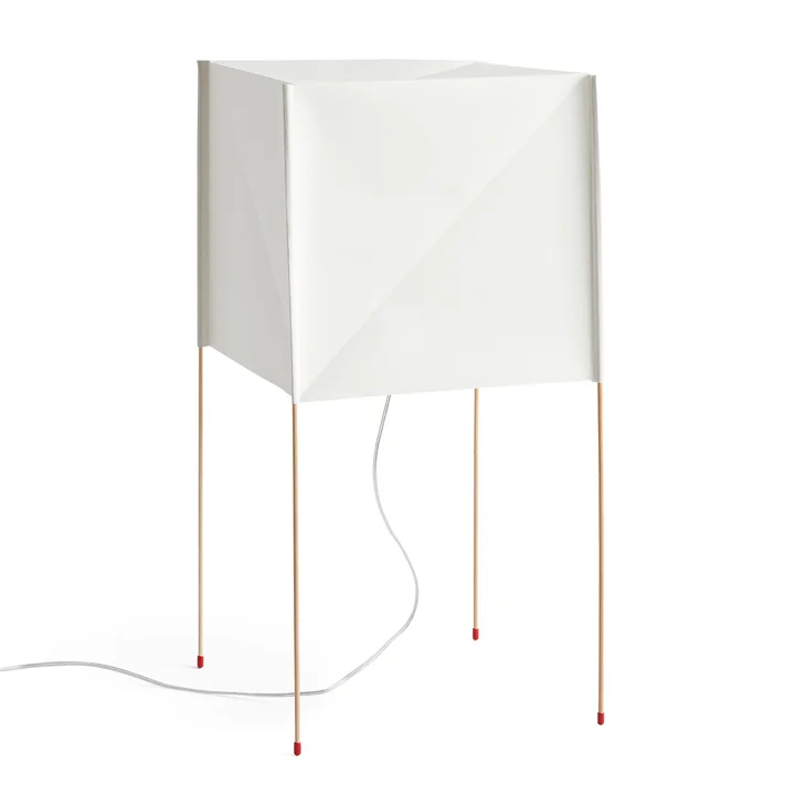Paper Cube Papieren Staande Lamp van HAY