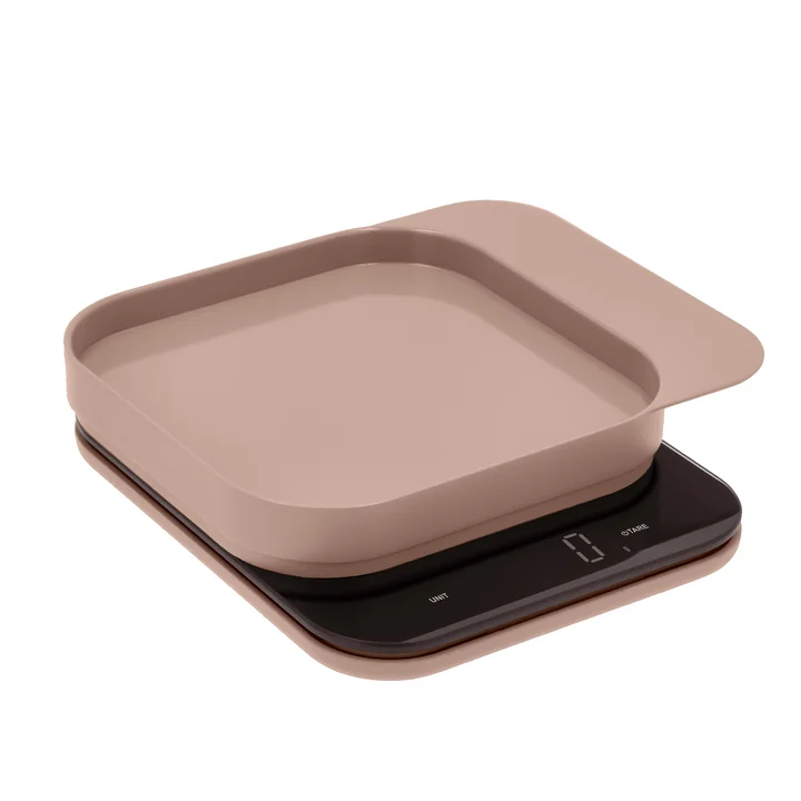 Mensura Keukenweegschalen van Rosti in de kleur humus