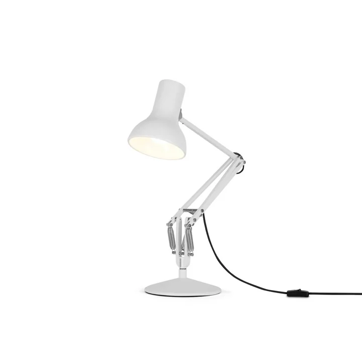 Type 75 Mini Tafellamp van Anglepoise in Alpine wit