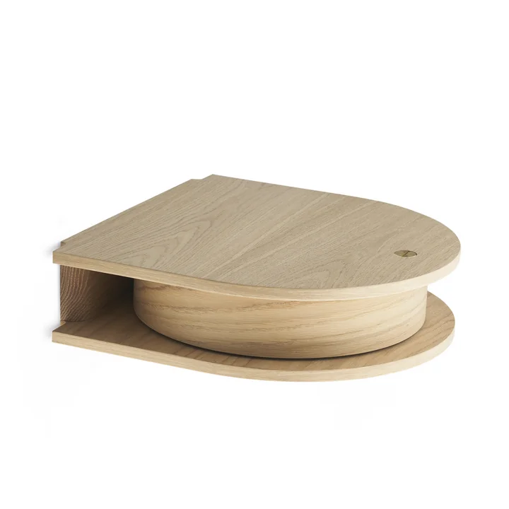 Valet Wandplank small van Northern in geoliede eik