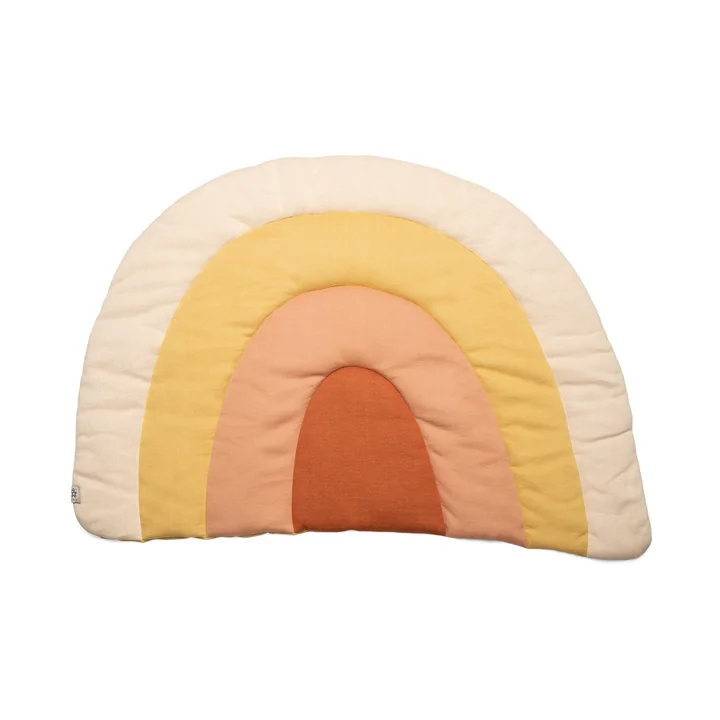 Speel deken regenboog van Sebra in de versie zonsondergang roos